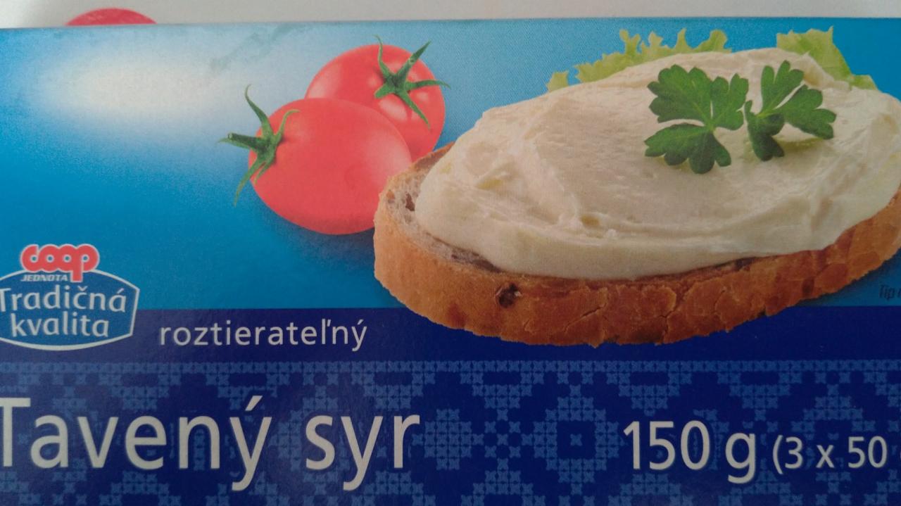 Fotografie - Tavený syr roztierateľný Coop