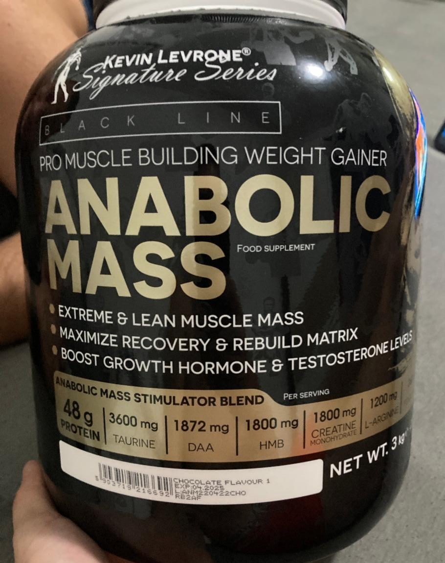 Fotografie - Anabolic Mass Chocolate flavour Kevin Levrone