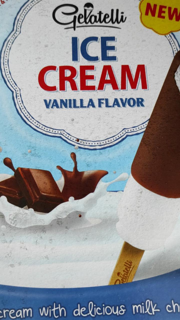 Fotografie - Gelatelli Ice Cream vanilla flavor