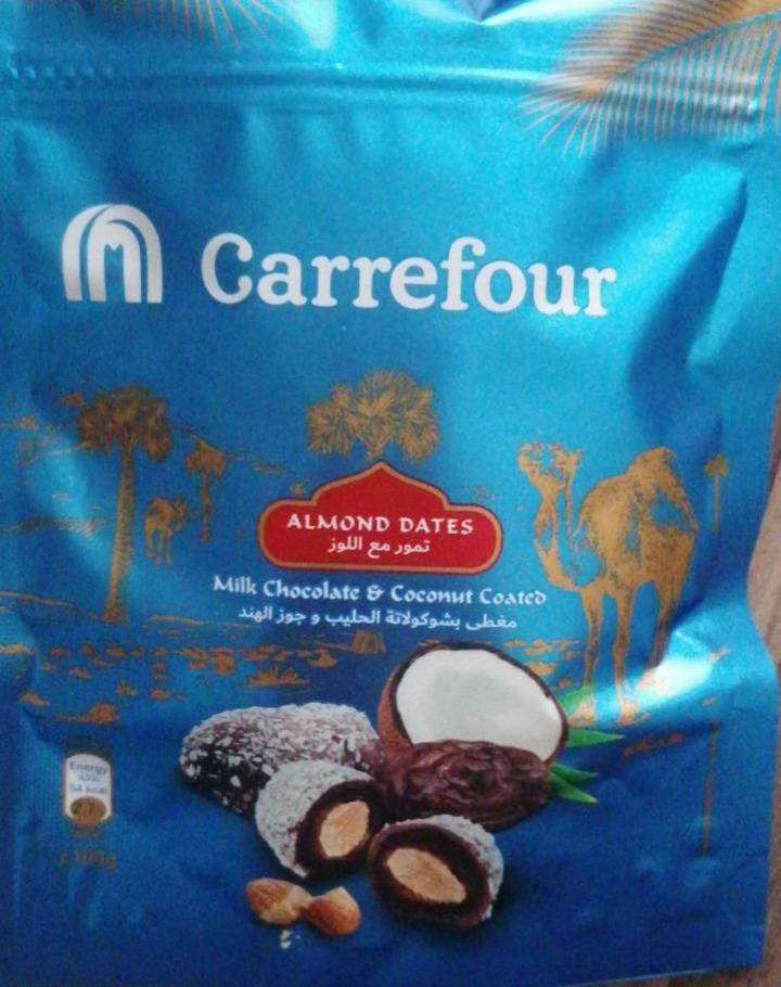 Fotografie - Almond Dates with Milk Chocolate&Coconut Carrefour