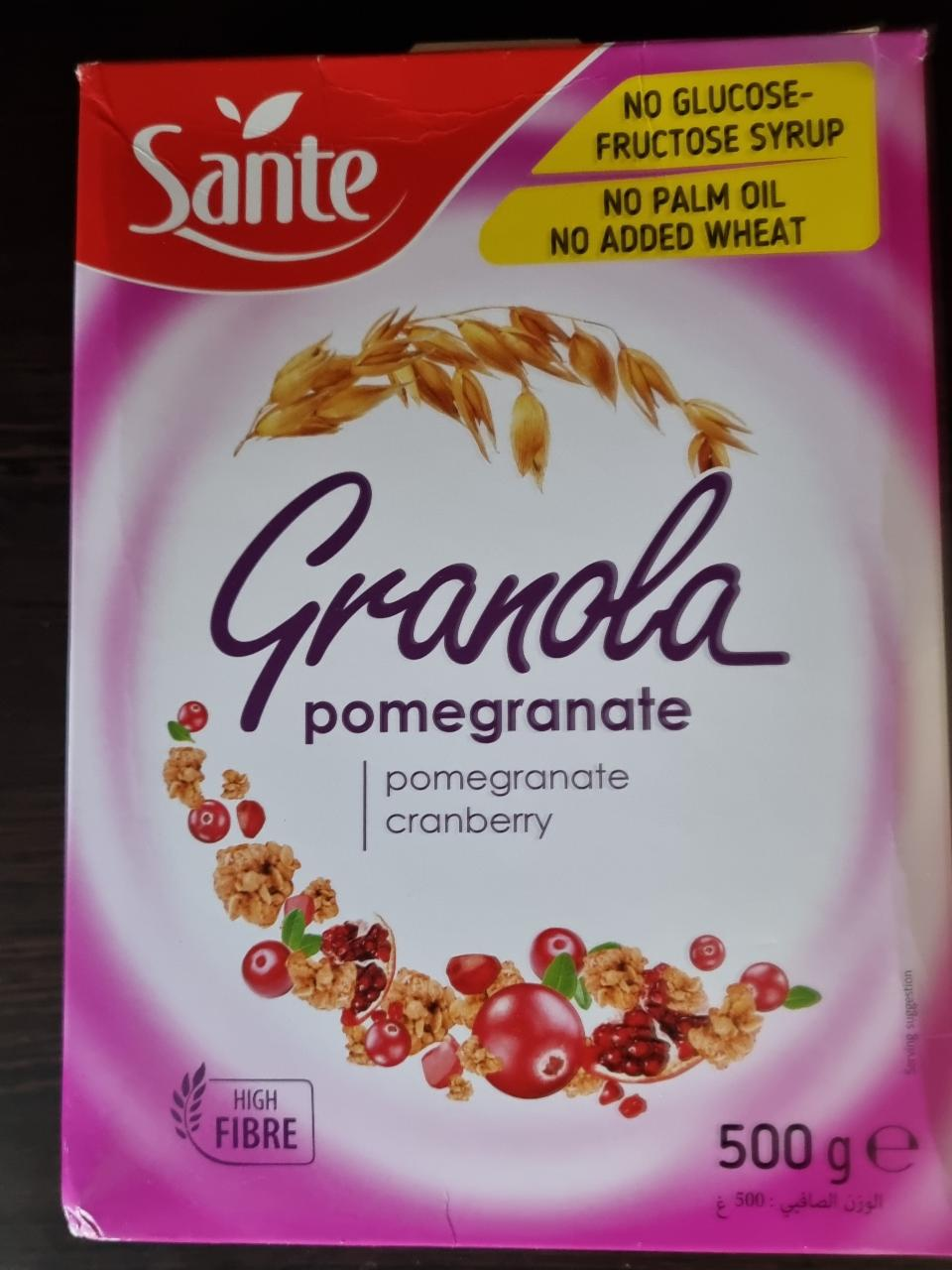 Fotografie - sante Granola pomegranate