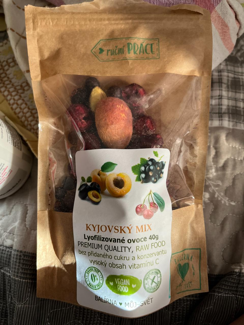Fotografie - Kyjovský mix lyofilizované ovoce Toppas food