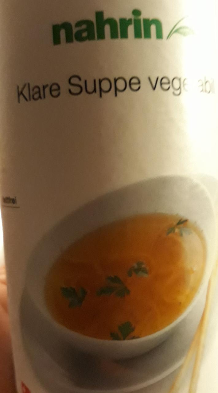 Fotografie - Kláre Suppe vegetabil Nahrin