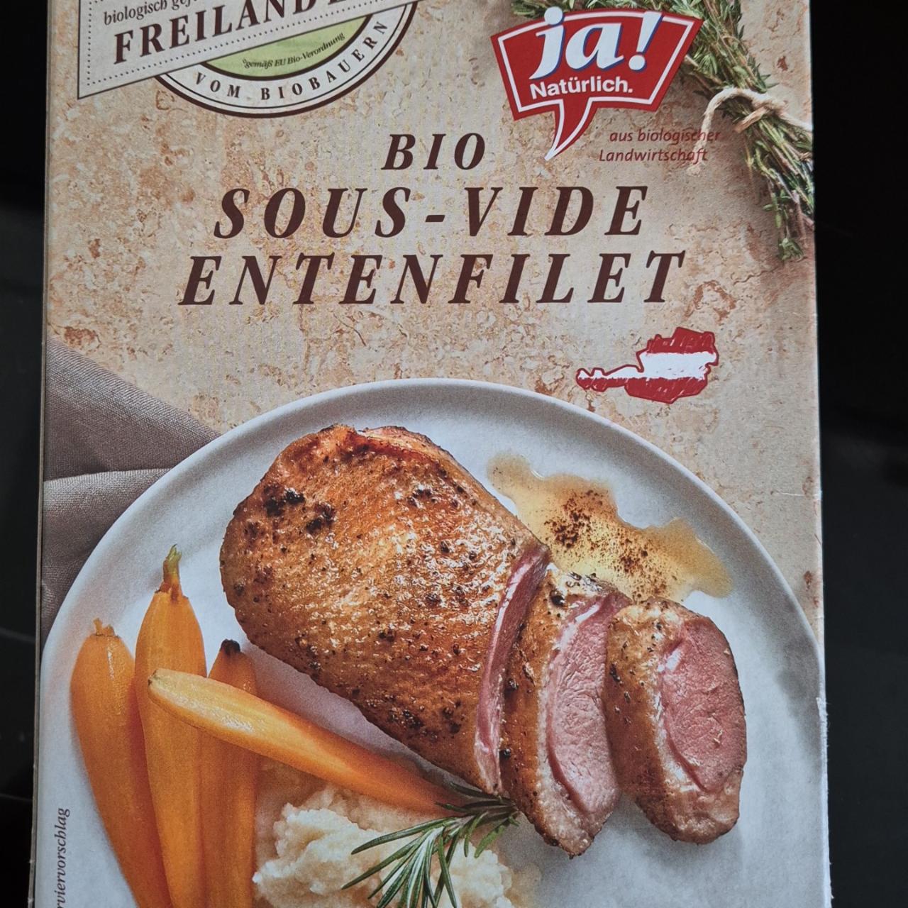 Fotografie - Bio Sous-Vide Entenfilet ja! Natürlich