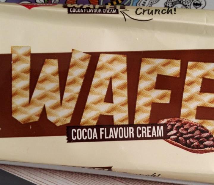 Fotografie - Wafel cocoa flavour cream