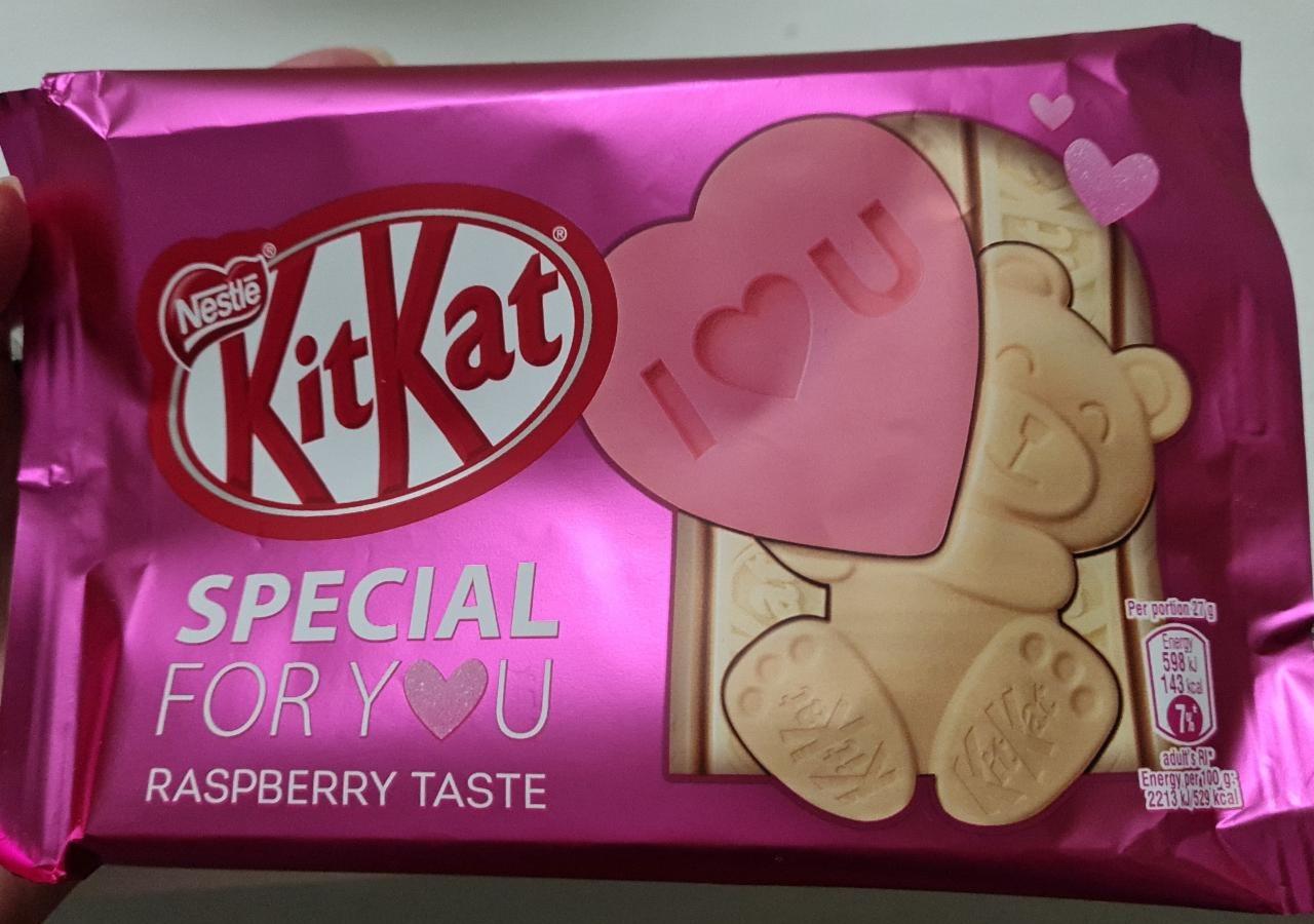 Fotografie - Kitkat raspberry taste