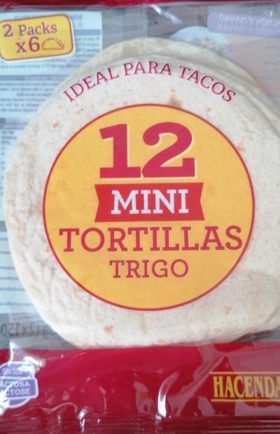 Fotografie - 12 MINI Tortillas trigo