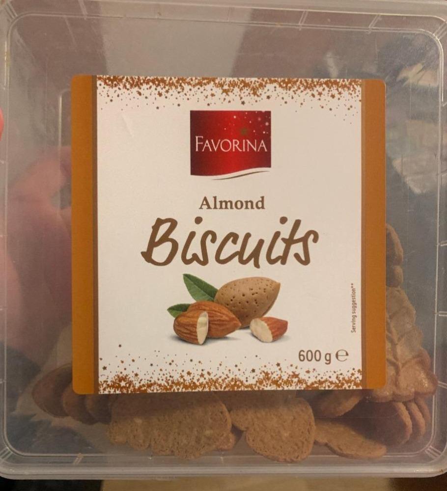 Fotografie - almond biscuits favorina