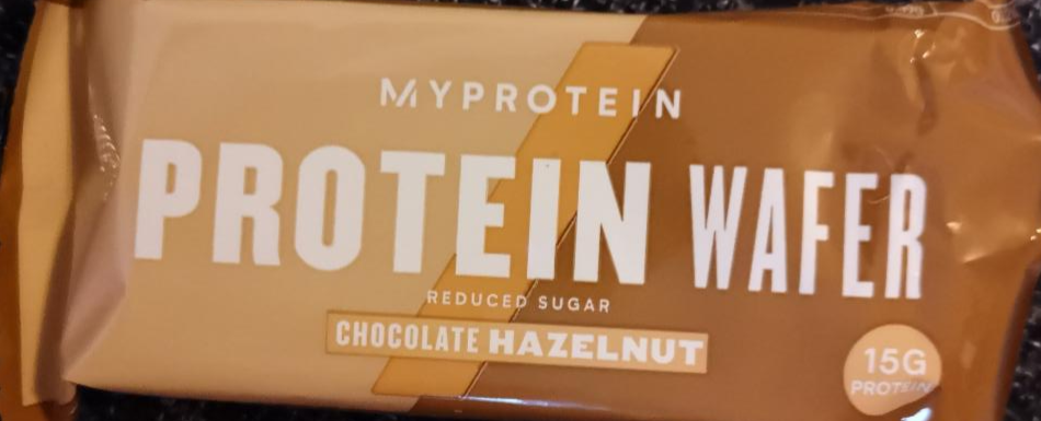 Fotografie - Myprotein Wafer Chocolate Hazelnut