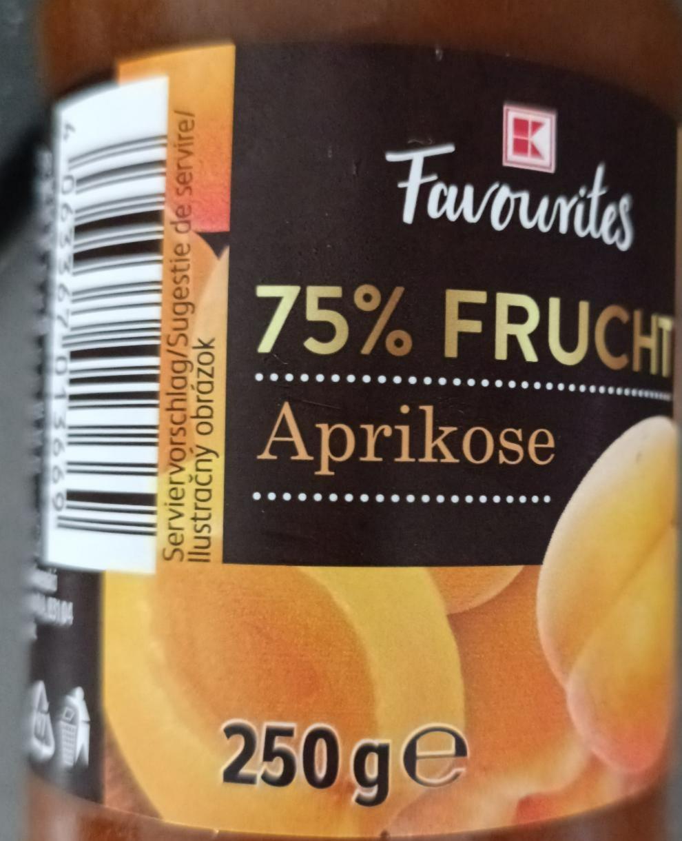 Fotografie - 75% Frucht Aprikose K-Favourites