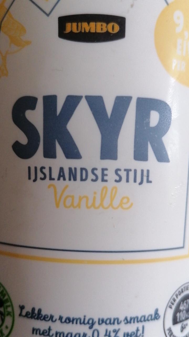 Fotografie - Skyr ijslandse stijl vanille jumbo