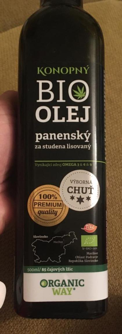 Fotografie - Konopný olej panenský