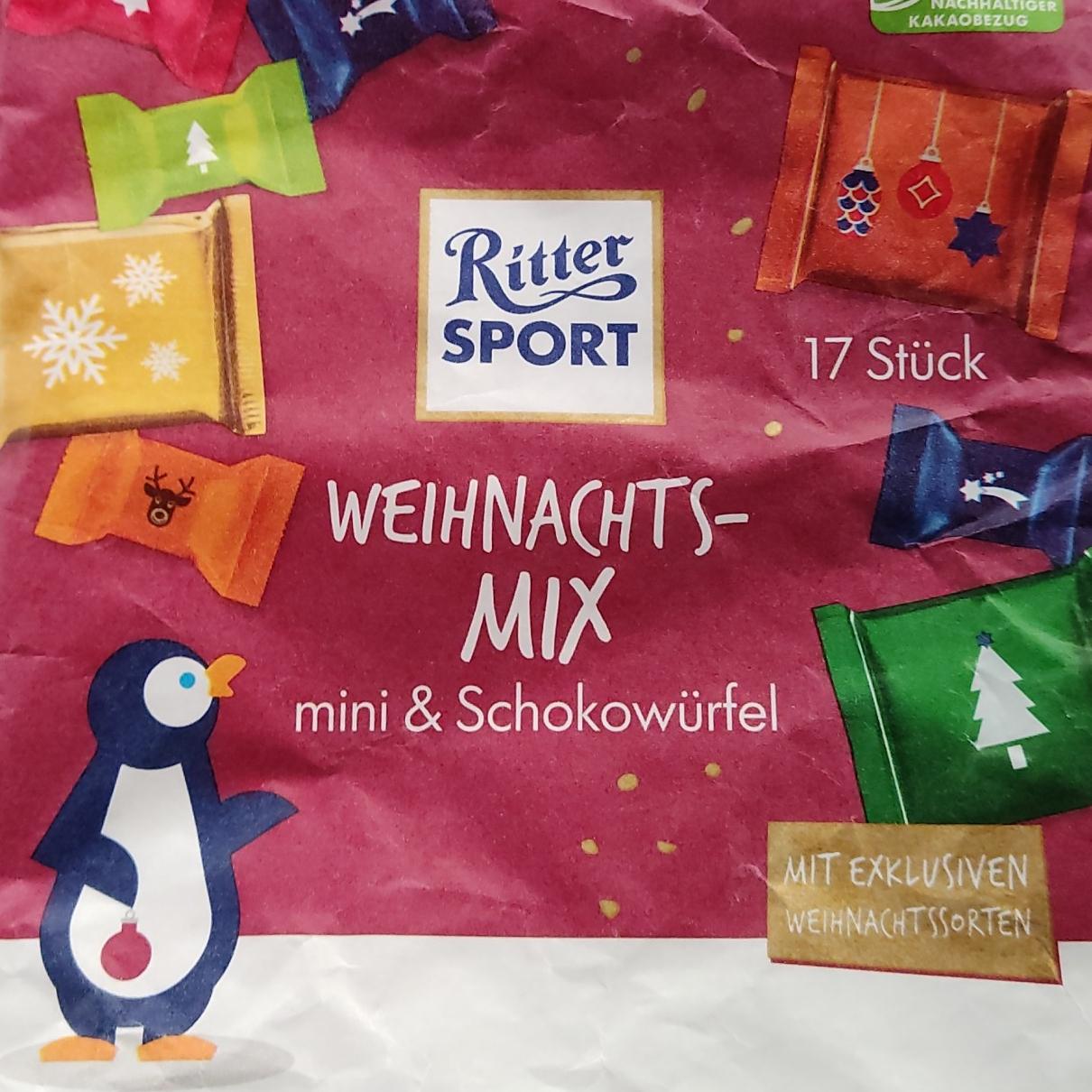 Fotografie - Weihnachtsmix Ritter Sport