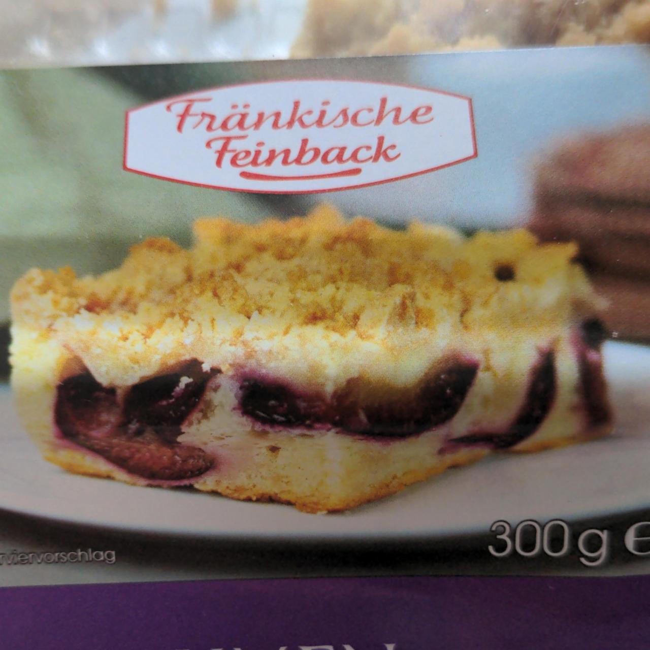 Fotografie - Pflaumen-Streuselkuchen Fränkische Feinback