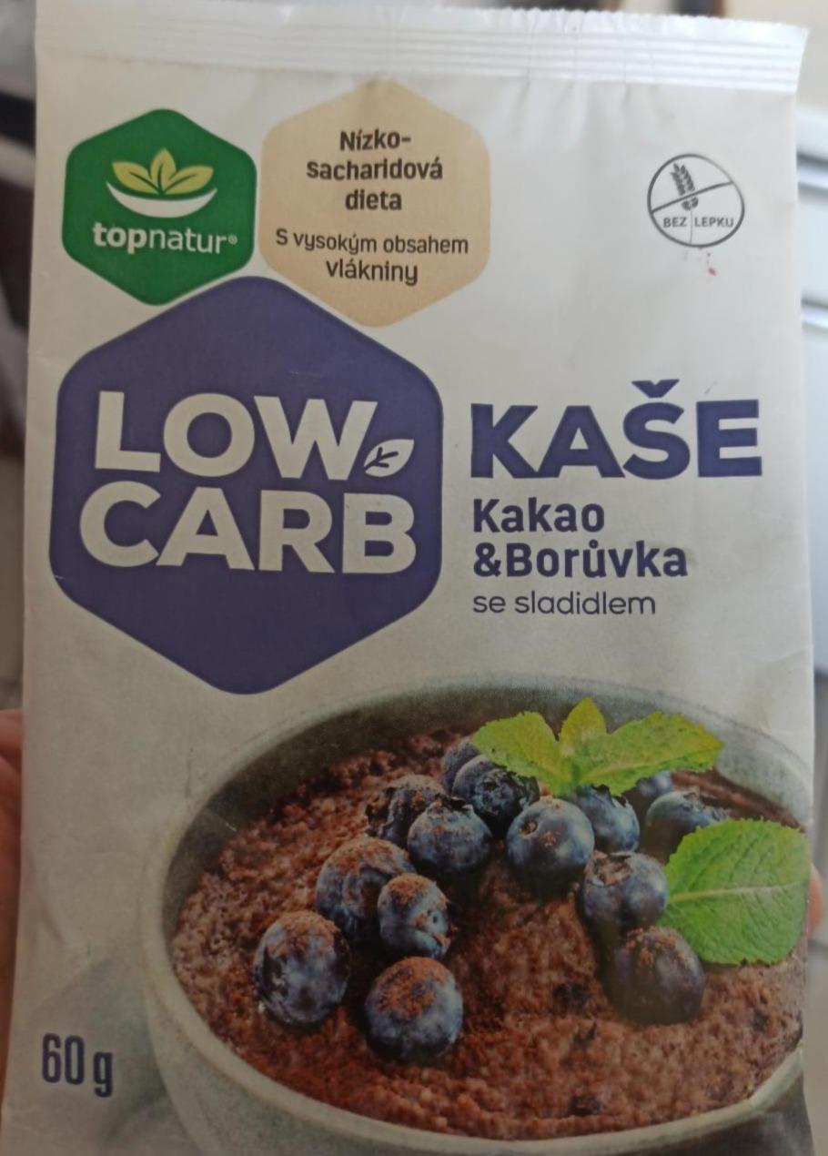 Fotografie - Low Carb Kaše Kakao&Boruvka se sladidlem