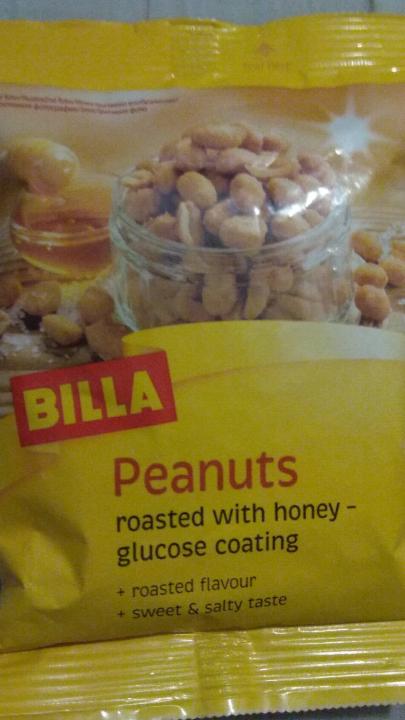 Fotografie - Billa peanuts honey 