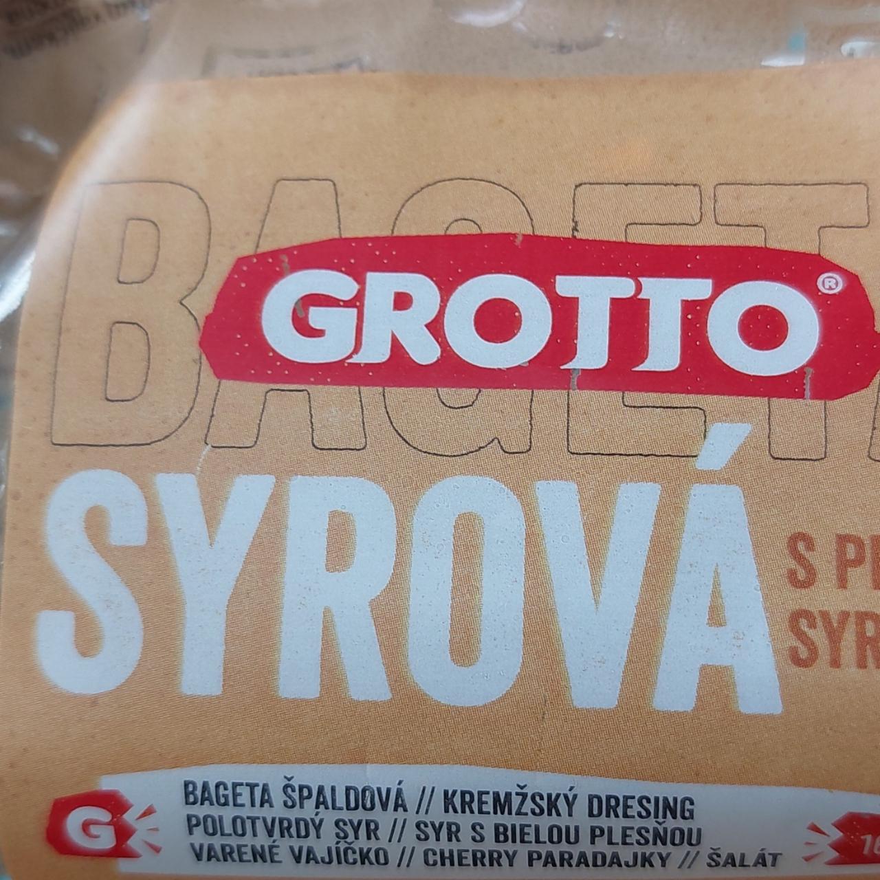 Fotografie - Syrová bageta Grotto