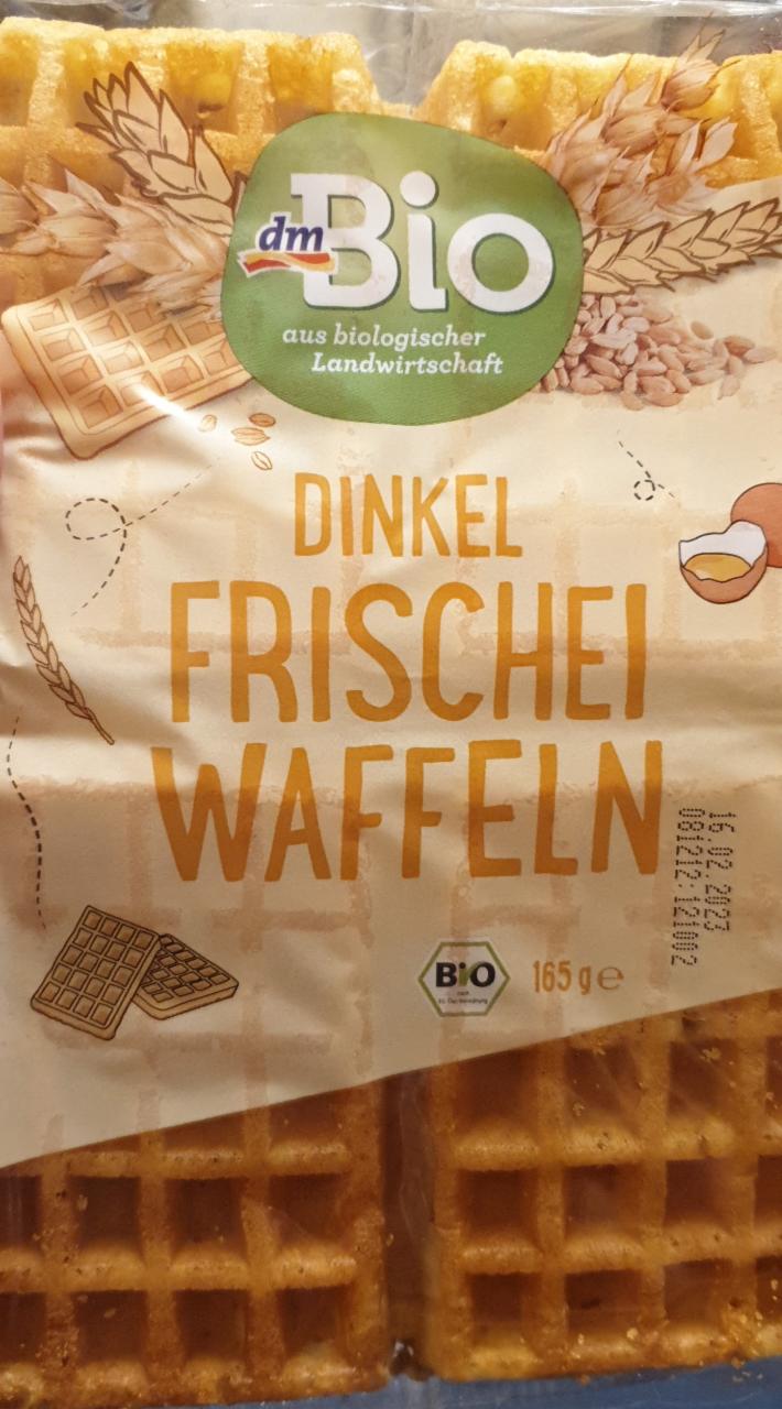 Fotografie - Dinkel Frischei Waffeln dmBio