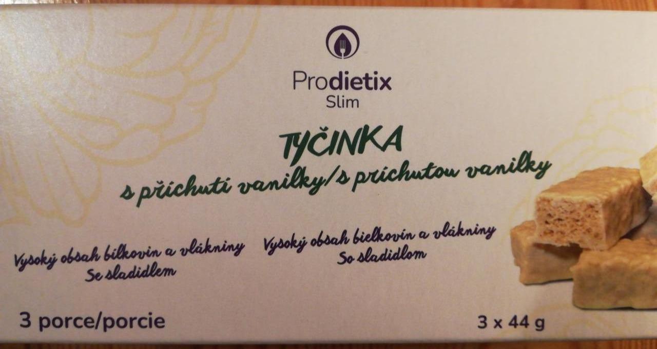 Fotografie - Vanilková tyčinka Prodietix Slim