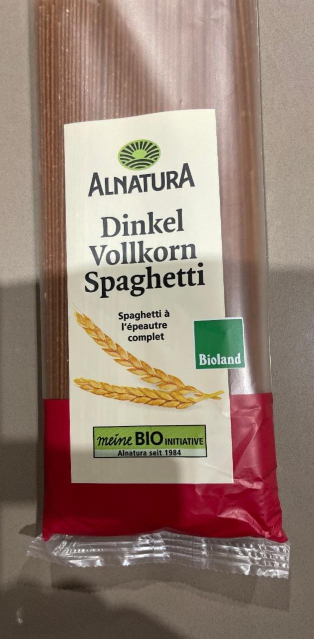 Fotografie - Dinkel Vollkorn Spaghetti Alnatura