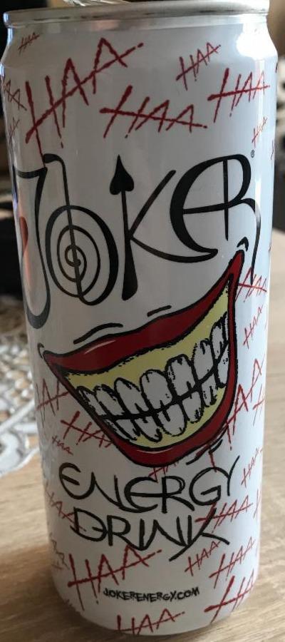 Fotografie - Joker Energy drink