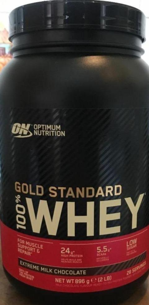 Fotografie - Whey Protein Gold Standard 100% Optimum Nutrition