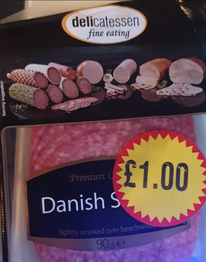 Fotografie - danish salami