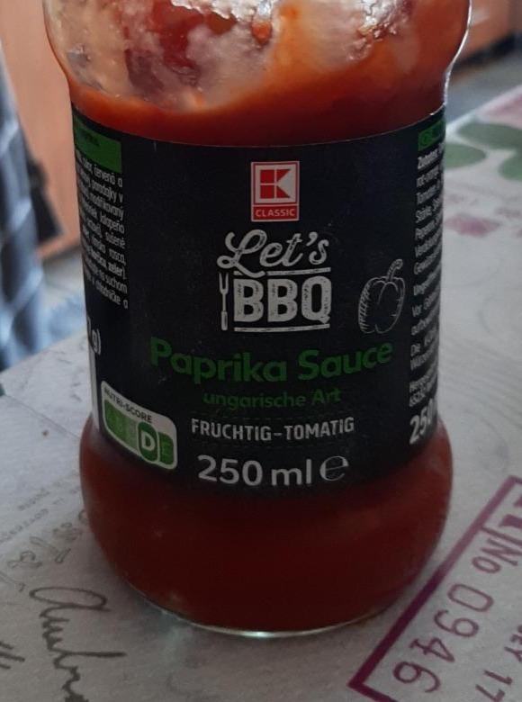 Fotografie - Paprika sauce ungarische Art Let´s BBQ K-Classic