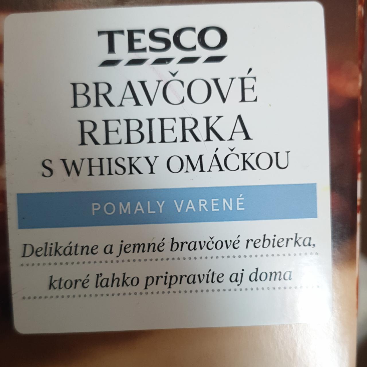 Fotografie - Bravčové rebierka s whisky omáčkou Tesco