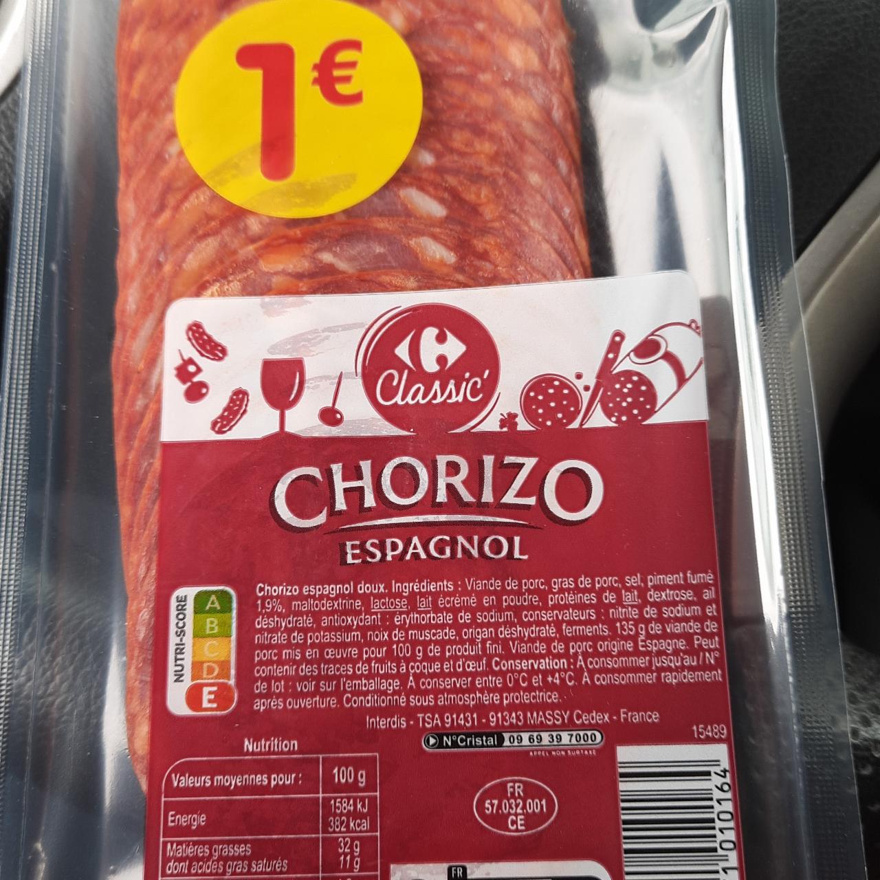 Fotografie - chorizo espagnol Classic