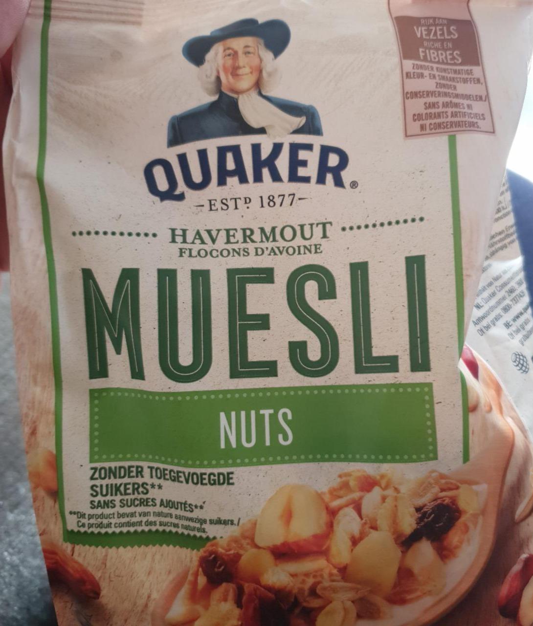 Fotografie - Muesli Nuts Quaker