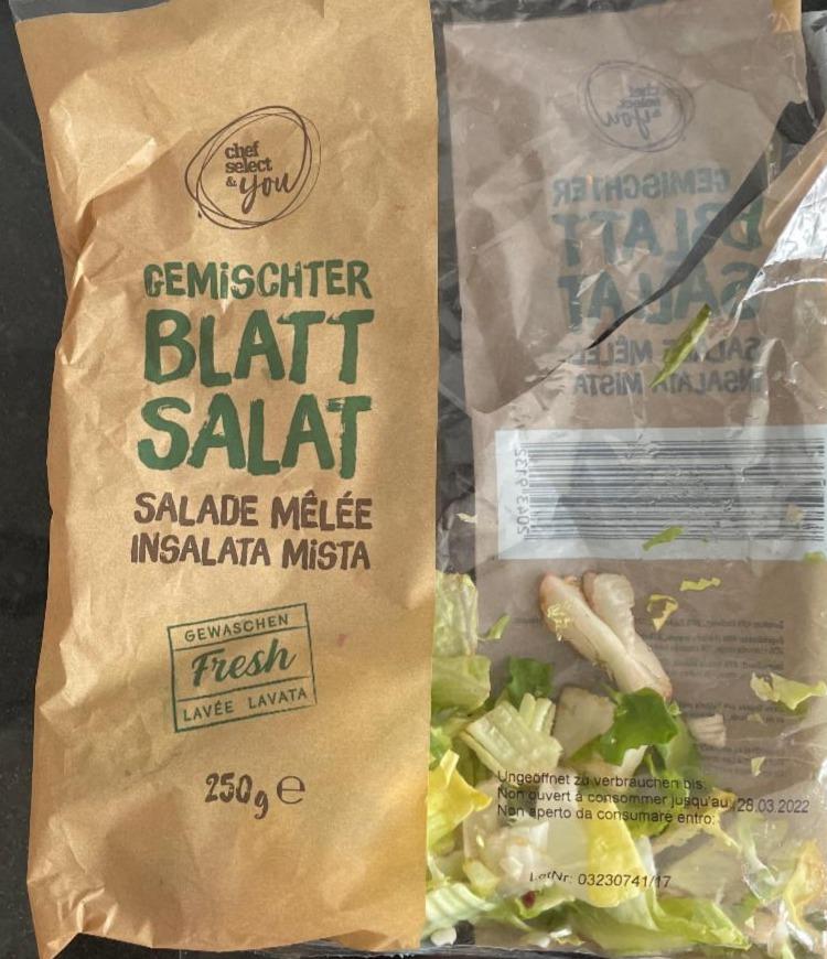 Fotografie - Gemischter Blatt Salat