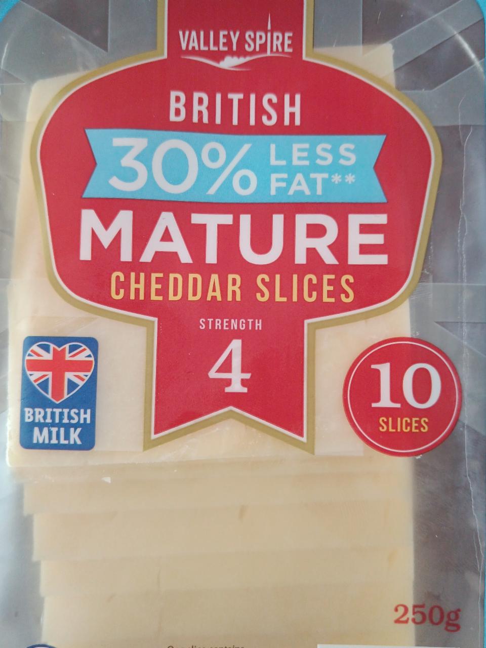 Fotografie - British mature cheddar slices Valley Spire