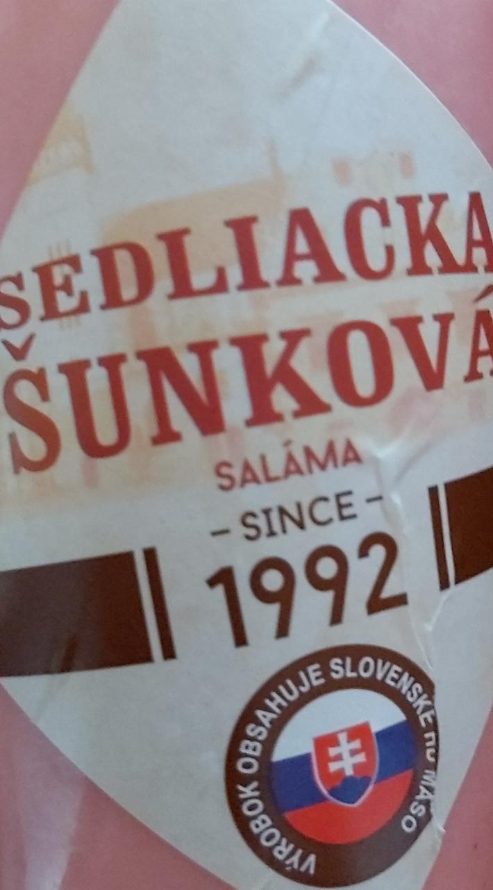 Fotografie - Sedliacka šunková saláma 