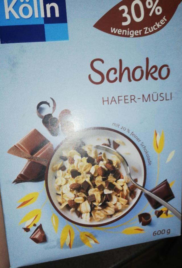 Fotografie - Schoko Hafer-Müsli Kölln