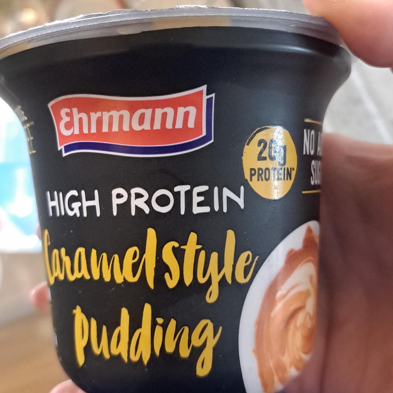 Fotografie - High Protein Caramel style Pudding Ehrmann