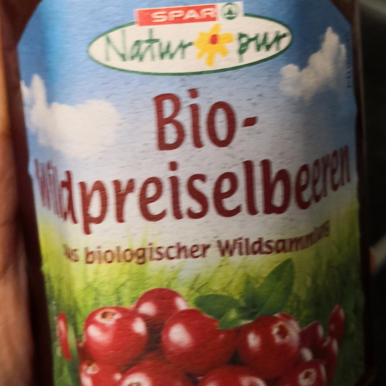 Fotografie - Bio-Wildpreiselbeeren Spar Natur pur