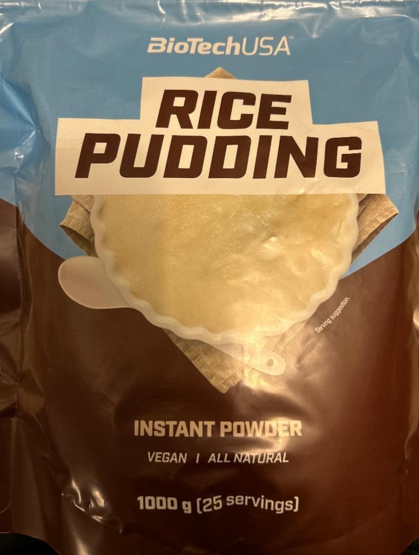 Fotografie - Rice Pudding Instant Powder BioTechUSA