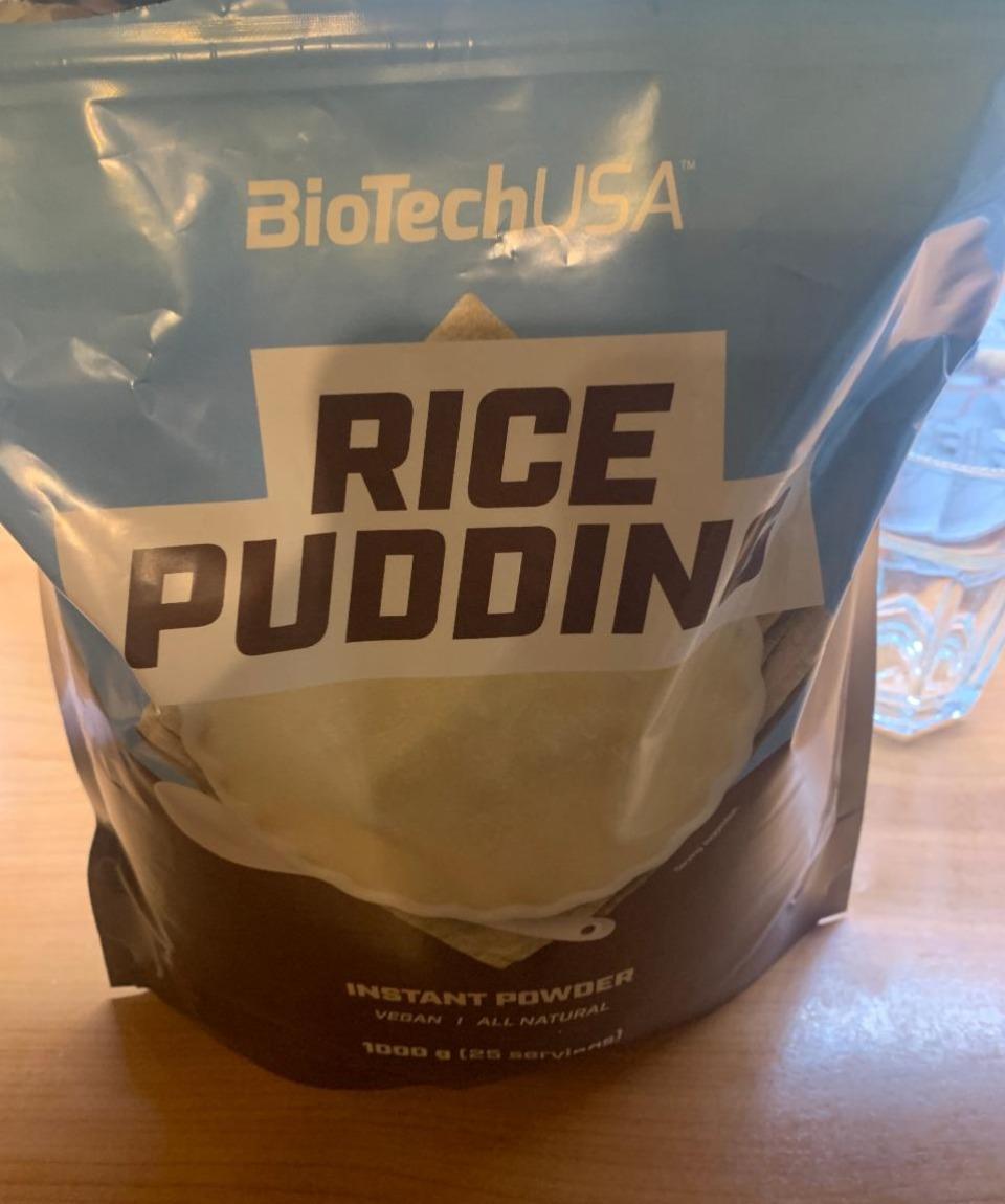 Fotografie - Rice Pudding Instant Powder BioTechUSA