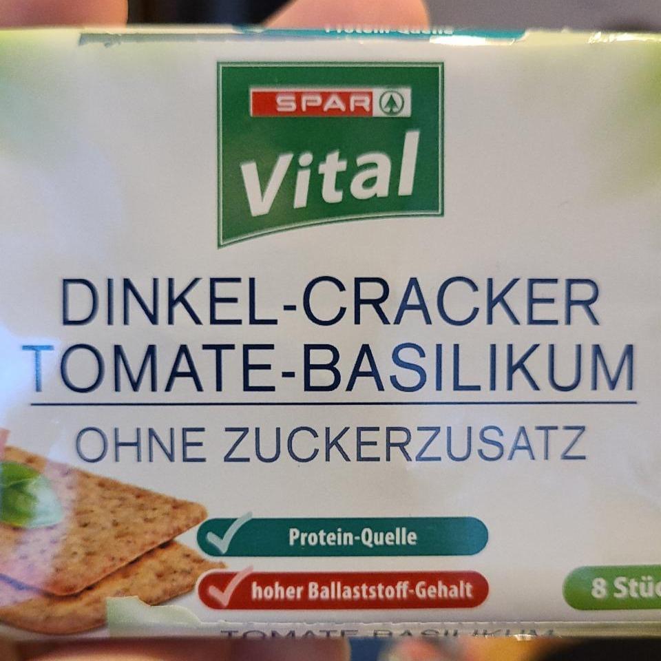 Fotografie - dinkel cracker tomate basilikum Vital SPAR