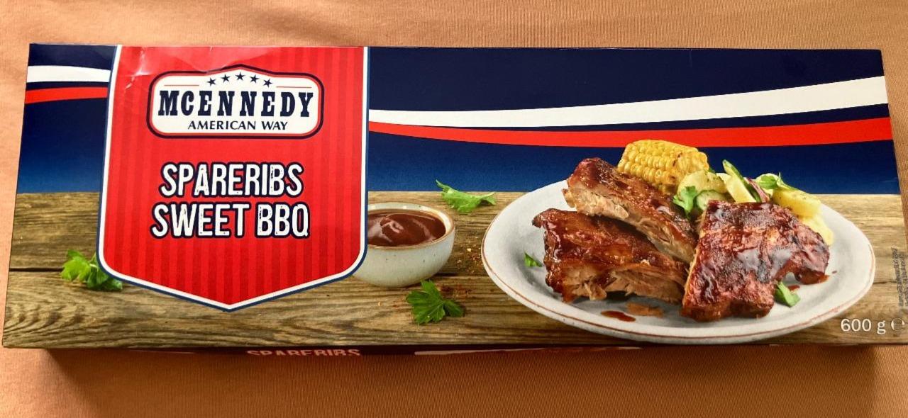 Fotografie - Spareribs Sweet BBQ McEnnedy American Way