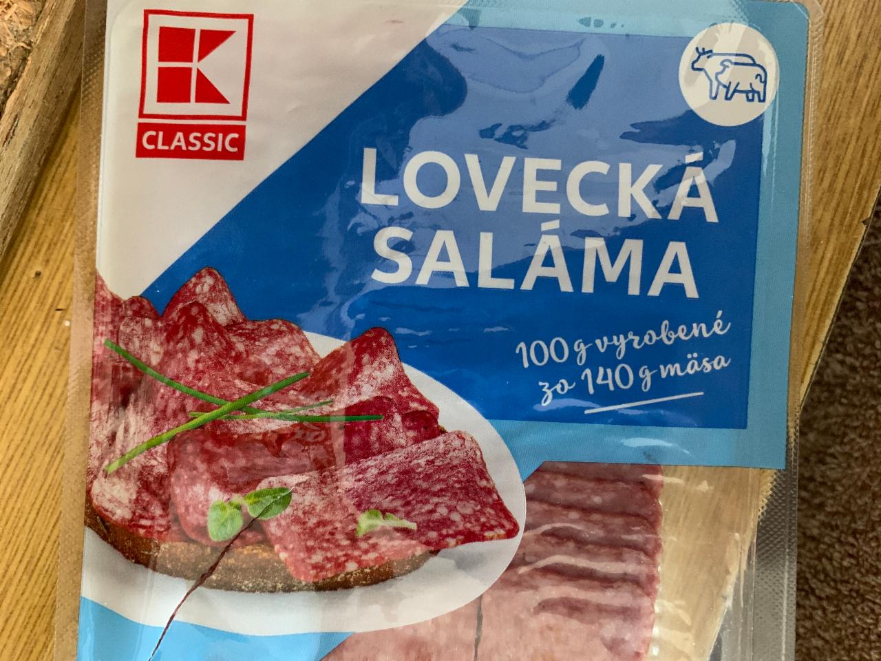 Fotografie - lovecka salama Kaufland