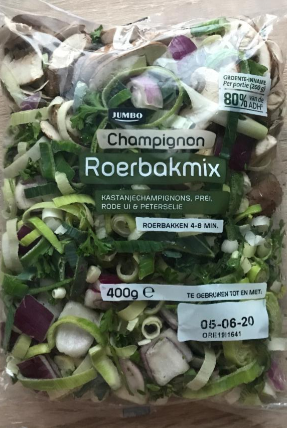 Fotografie - Champignon Roerbakmix Jumbo