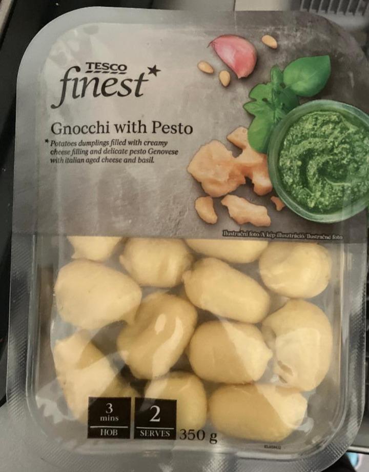 Fotografie - Gnocchi with Pesto Tesco finest