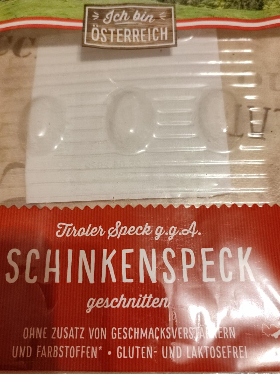 Fotografie - Schinkenspeck Ich bin Osterreich