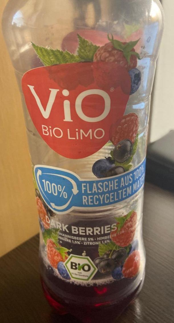 Fotografie - vio bio limo dark berries