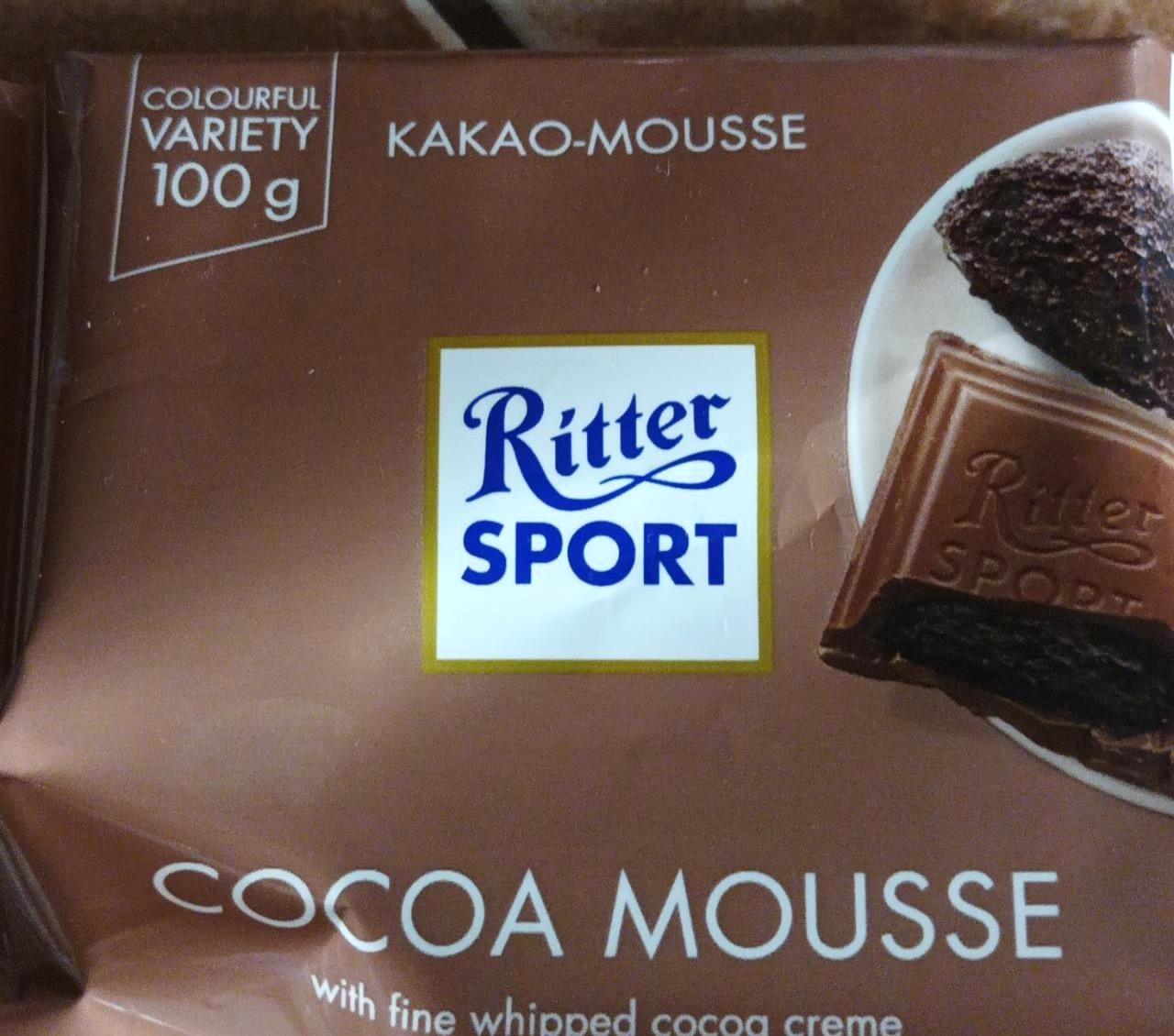 Fotografie - Kakao-Mousse Ritter Sport