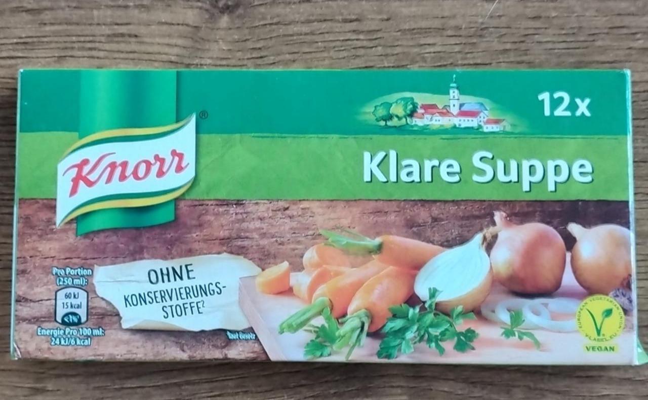 Fotografie - Klare Suppe Knorr