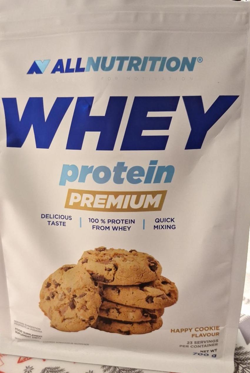 Fotografie - Whey Protein Premium Happy Cookie flavour Allnutrition