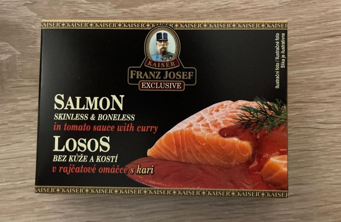 Fotografie - exclusive losos v rajcatovej omáčke s kari Kaiser Franz Josef